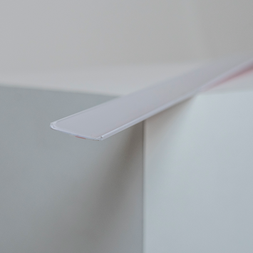 ETIQUETERO PLANO BASE MUEBLE BLANCO 1M