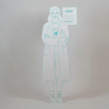 MUÑECA PARAFARMACIA ESCAPARATE