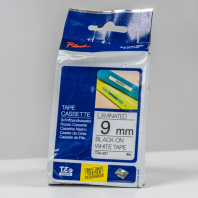 CINTA BROTHER BLANCA-NEGRA 9 MM