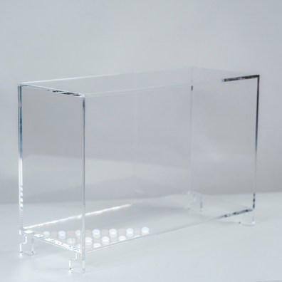 RECAMBIO CAJA METACRILATO GONDOLA TRANSPARENTE