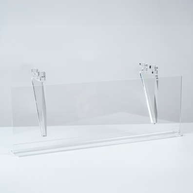 REPUESTO ESTANTE PEQUEÑO GONDOLA TRANSPARENTE